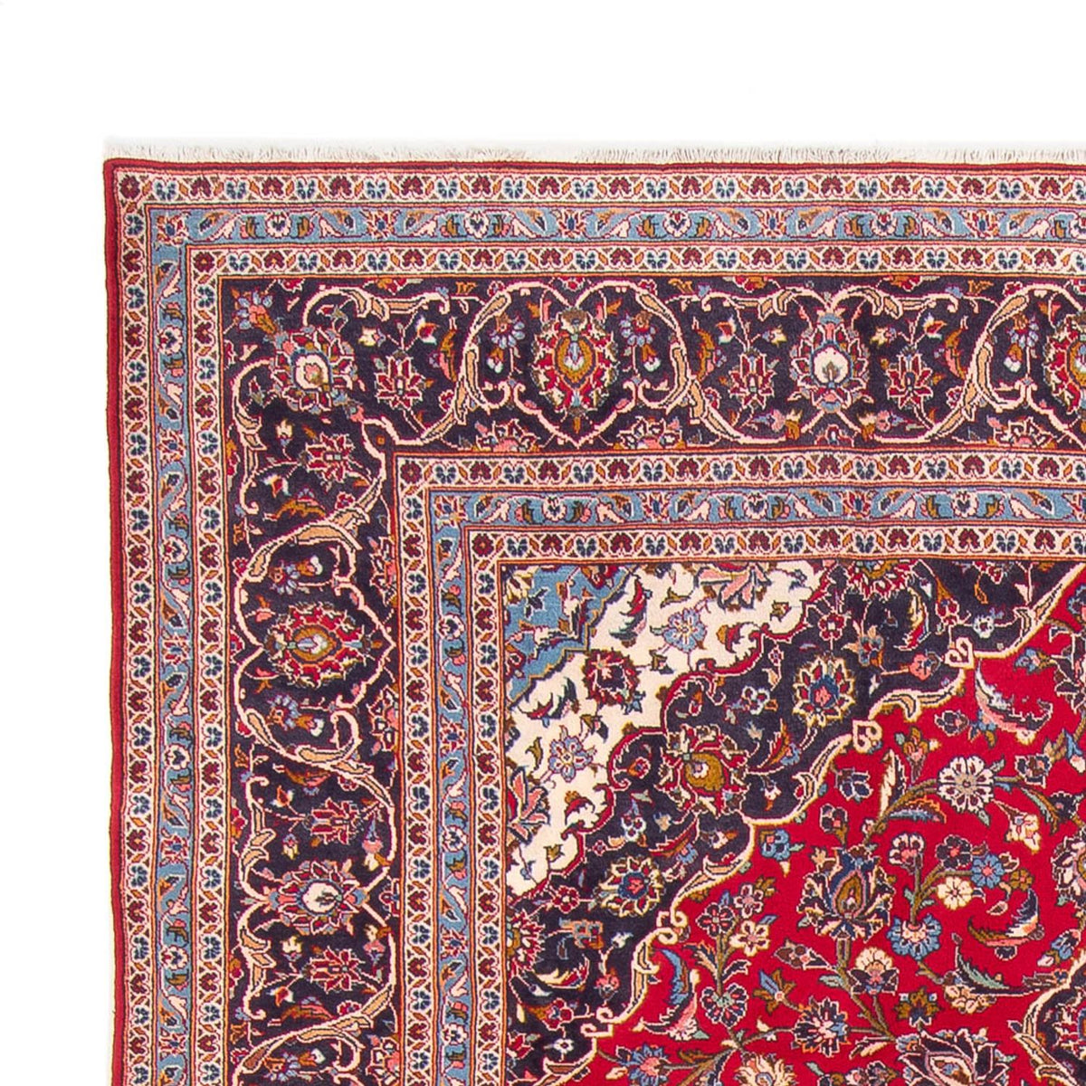 Perser Rug - Keshan - 359 x 244 cm - red
