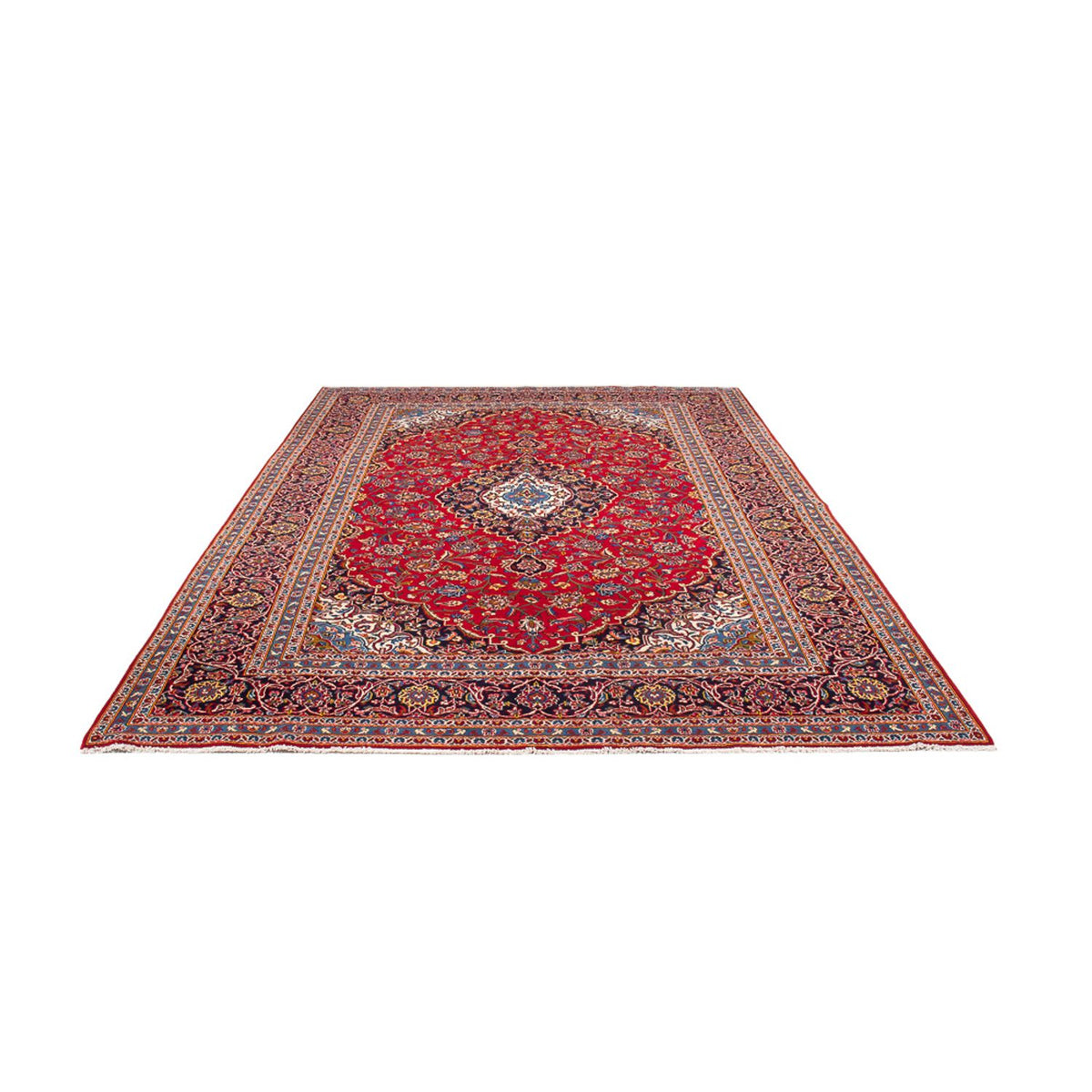 Perser Rug - Keshan - 353 x 250 cm - red