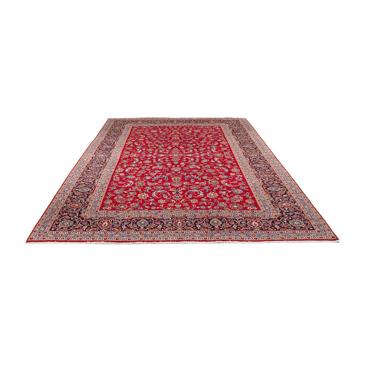 Perser Rug - Keshan - 358 x 248 cm - red