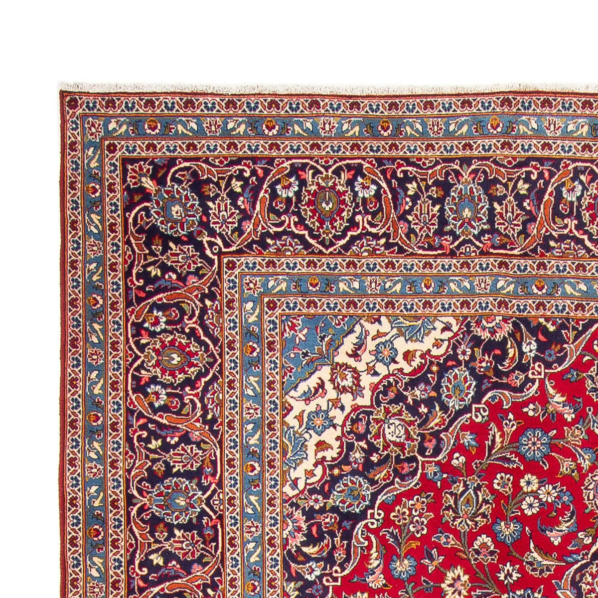 Perser Rug - Keshan - 360 x 248 cm - red