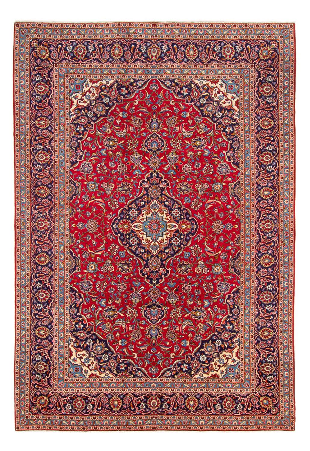Perser Rug - Keshan - 355 x 252 cm - red