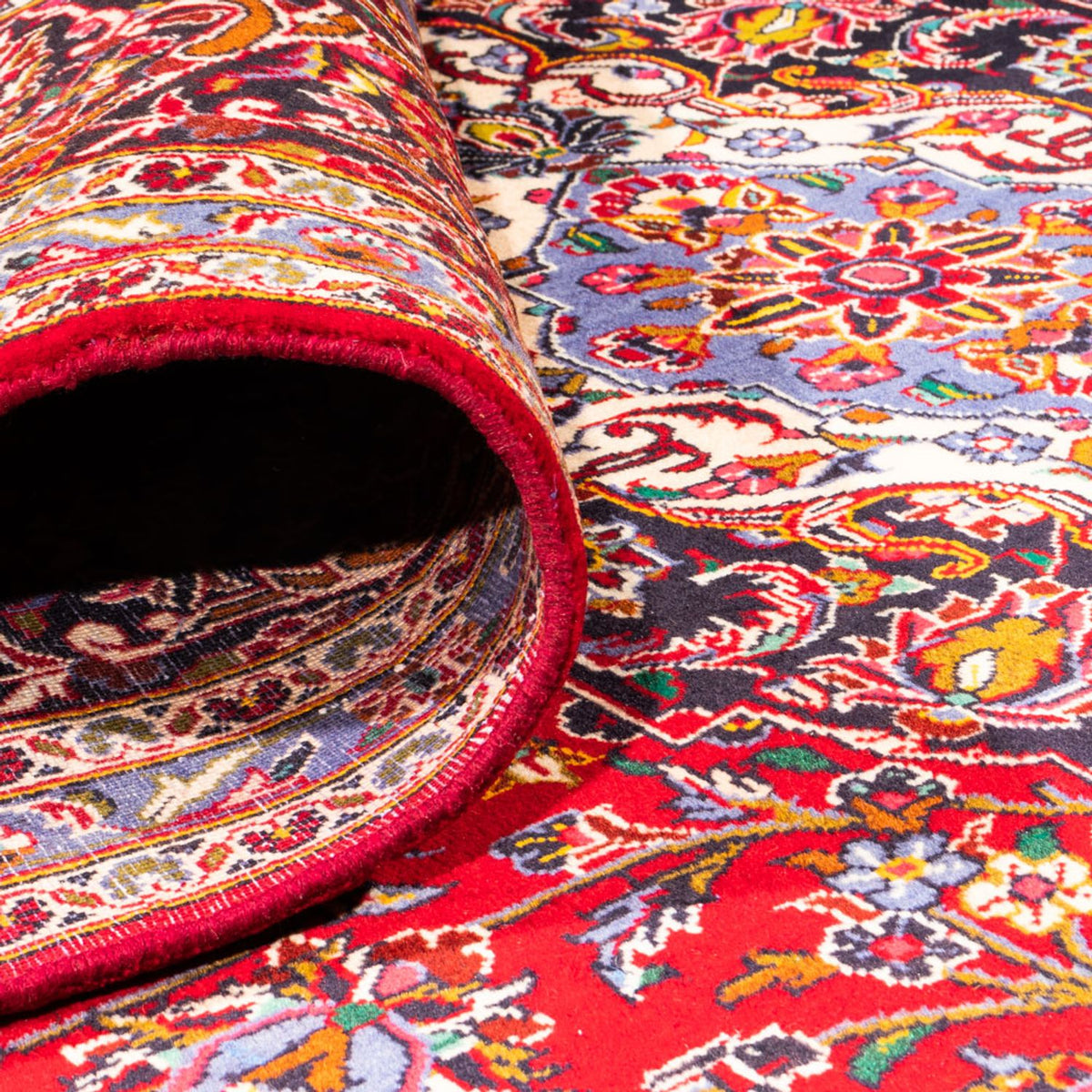 Perser Rug - Keshan - 352 x 256 cm - red