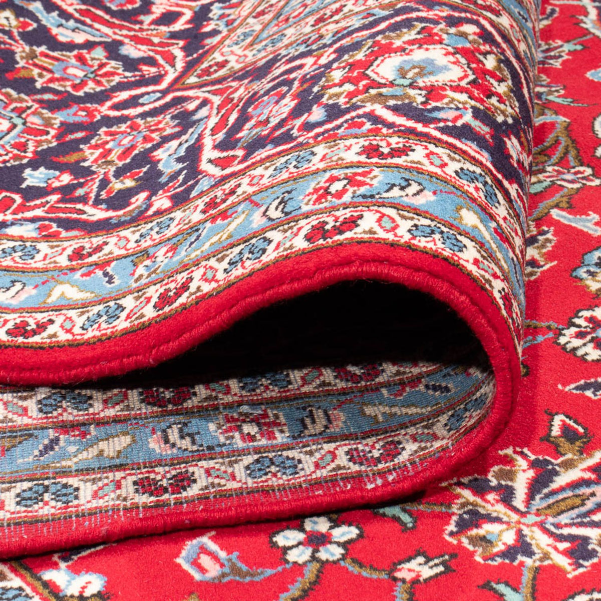 Perser Rug - Keshan - 365 x 247 cm - red