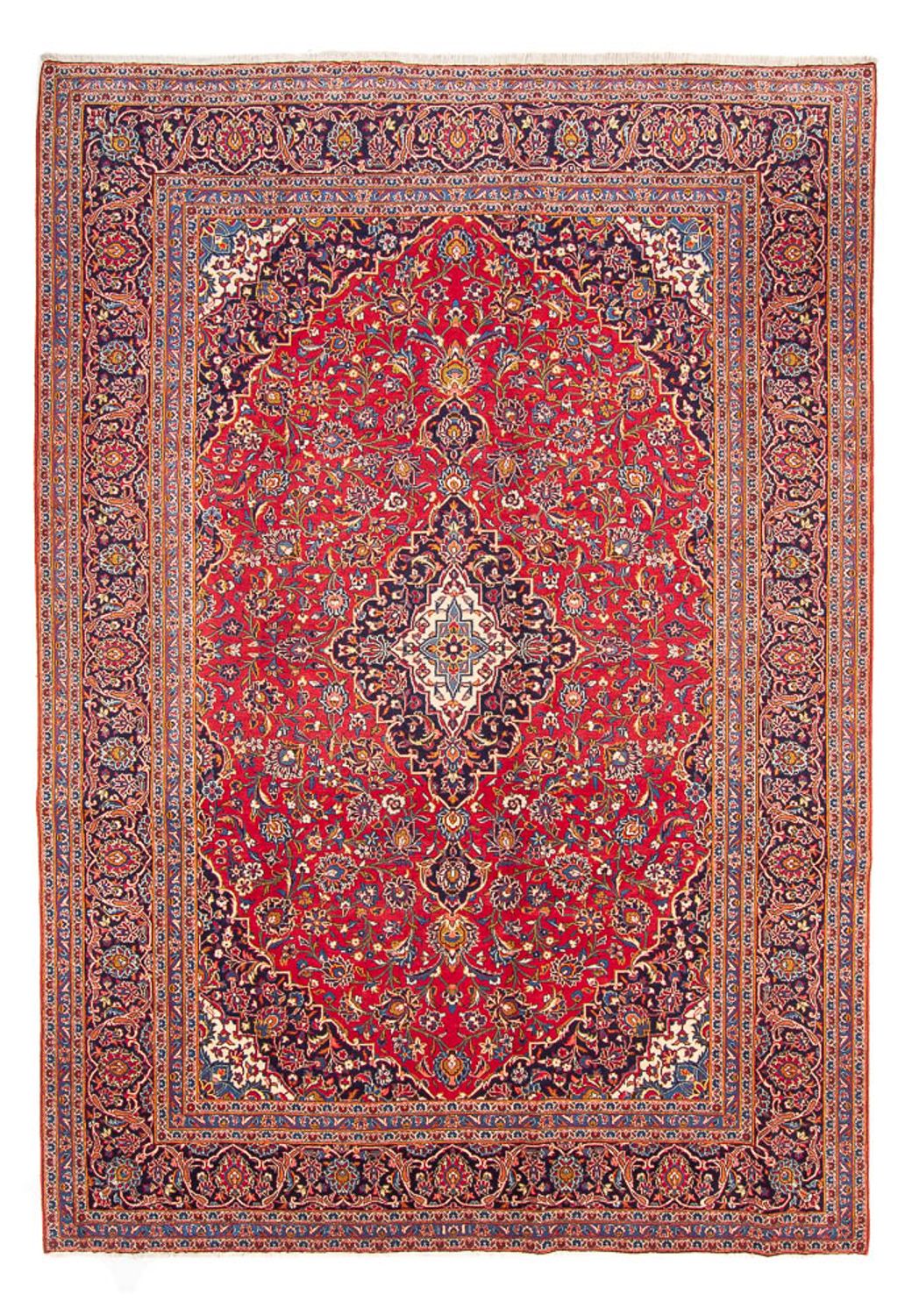 Perser Rug - Keshan - 356 x 256 cm - red
