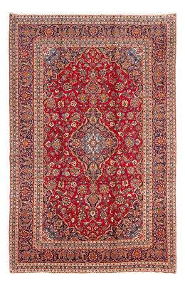 Perser Rug - Keshan - 374 x 244 cm - red