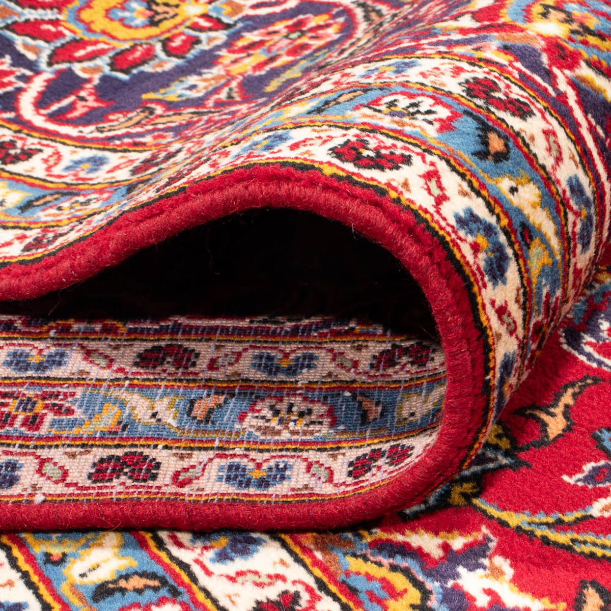 Perser Rug - Keshan - 374 x 244 cm - red