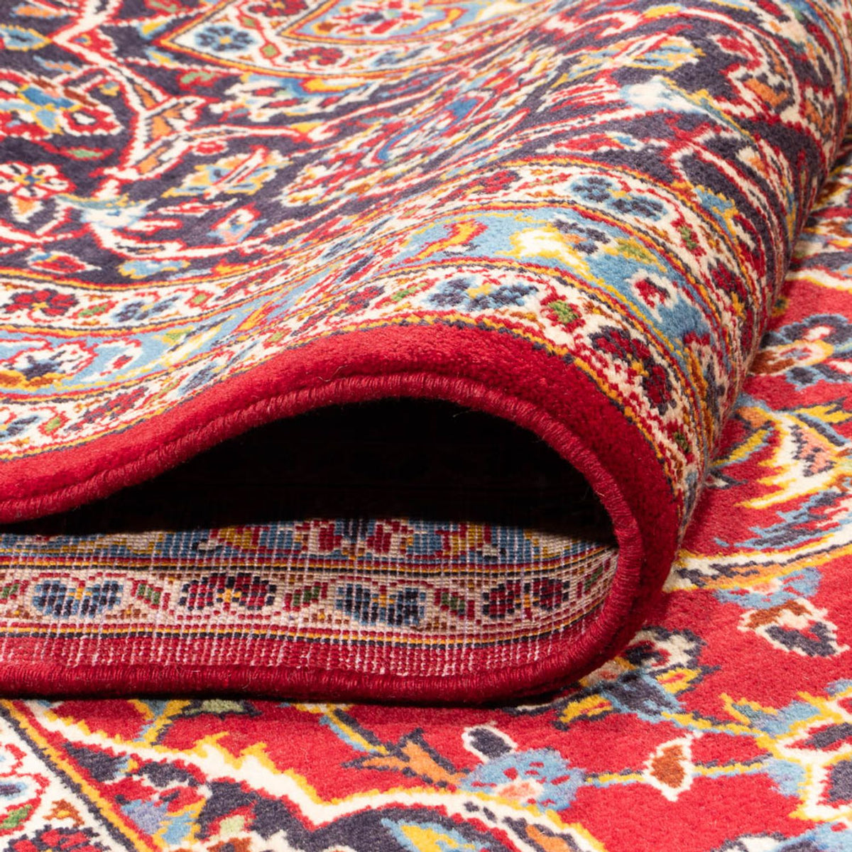 Perser Rug - Keshan - 366 x 250 cm - red