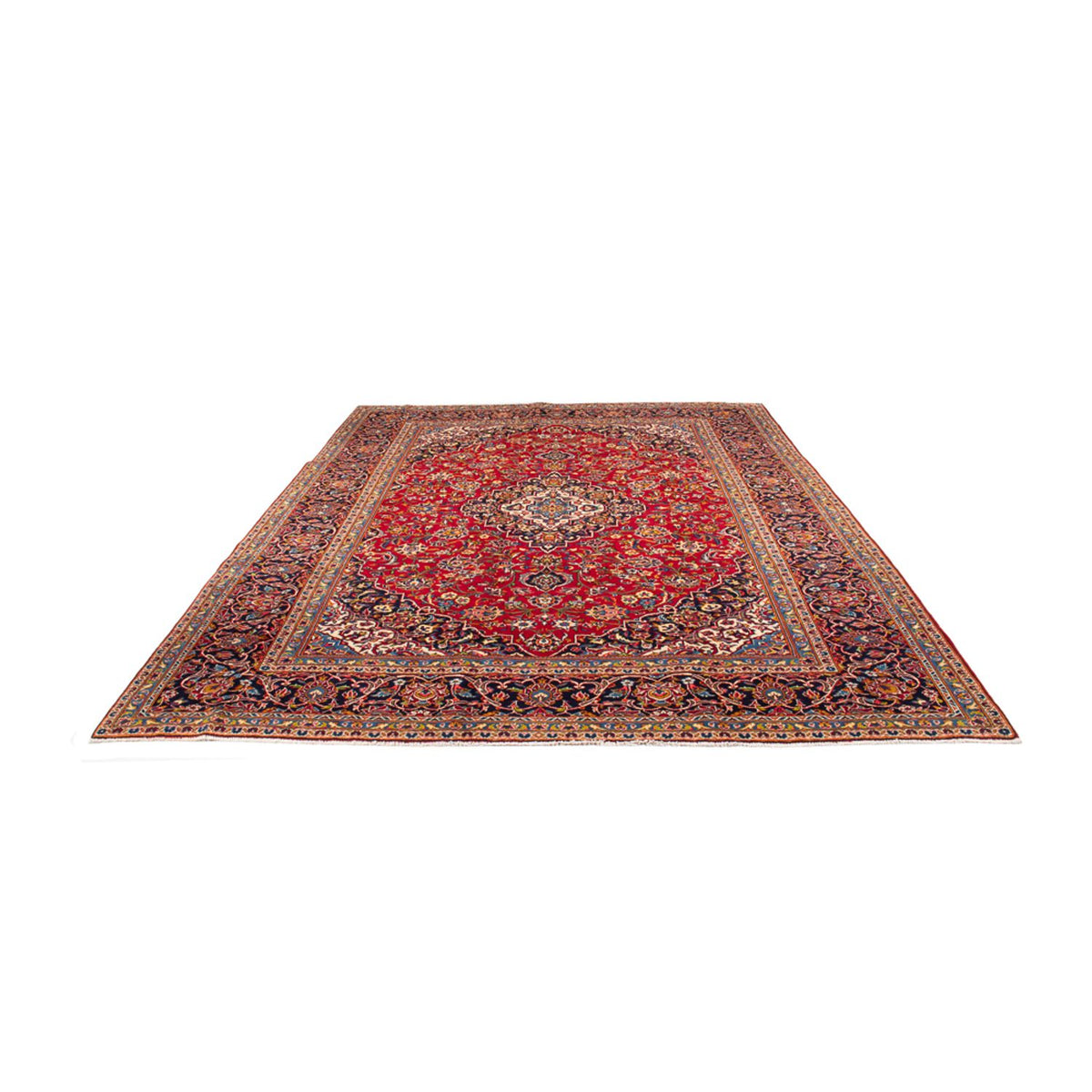 Perser Rug - Keshan - 350 x 264 cm - red