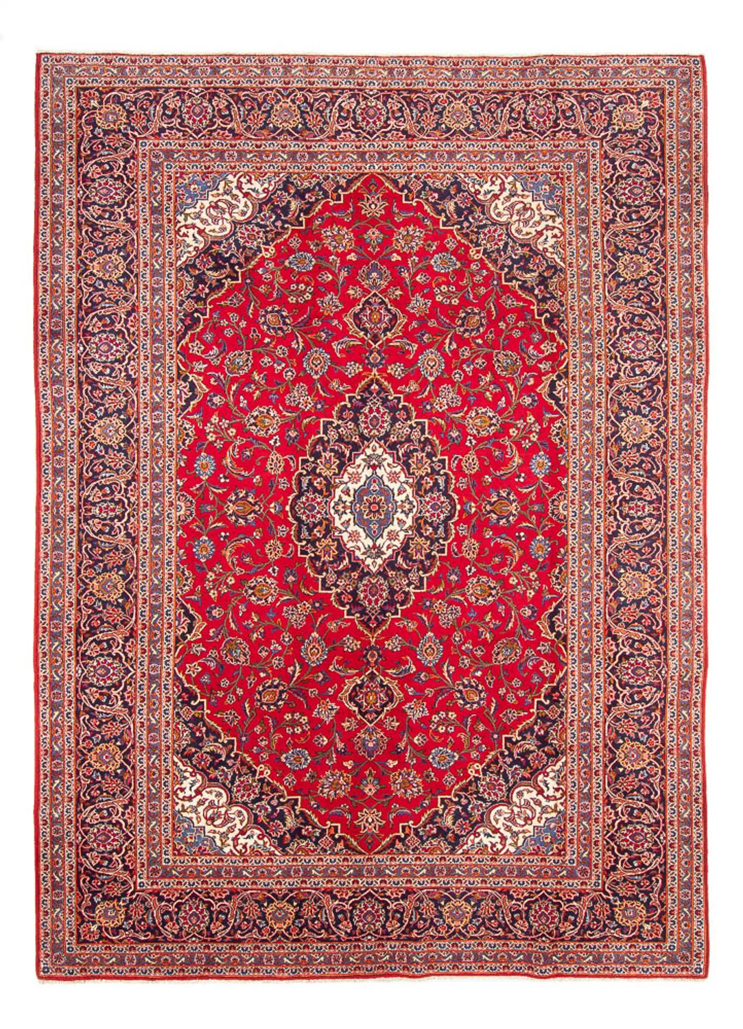 Perser Rug - Keshan - 362 x 256 cm - red