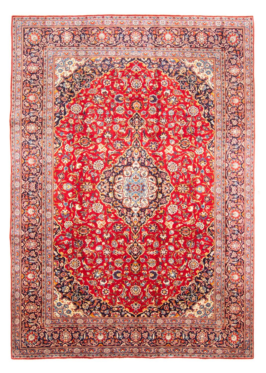 Perser Rug - Keshan - 359 x 260 cm - red