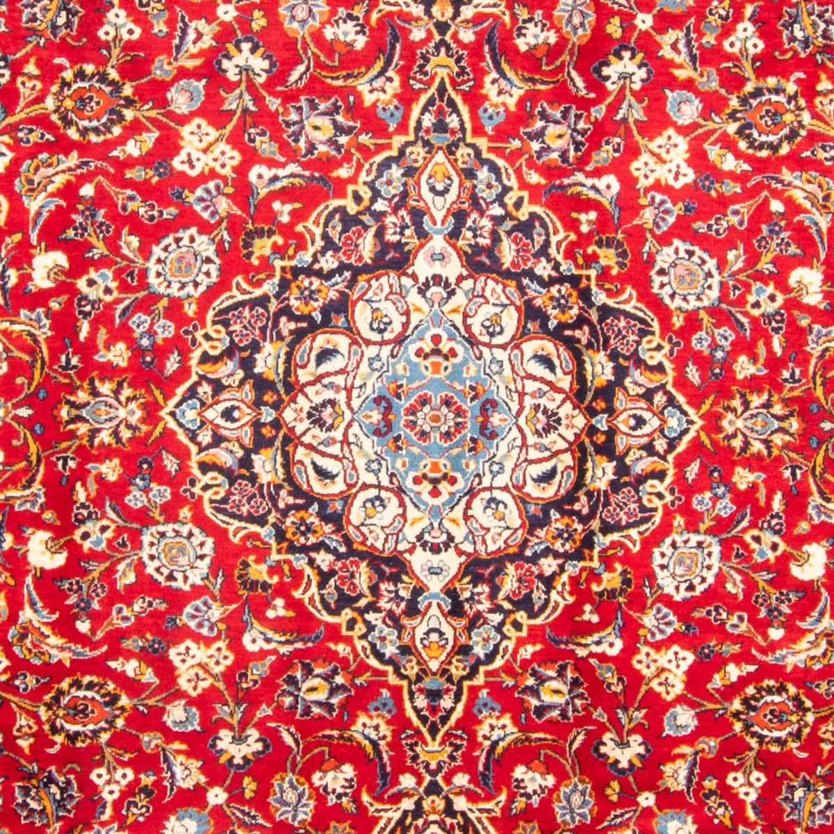 Perser Rug - Keshan - 359 x 260 cm - red