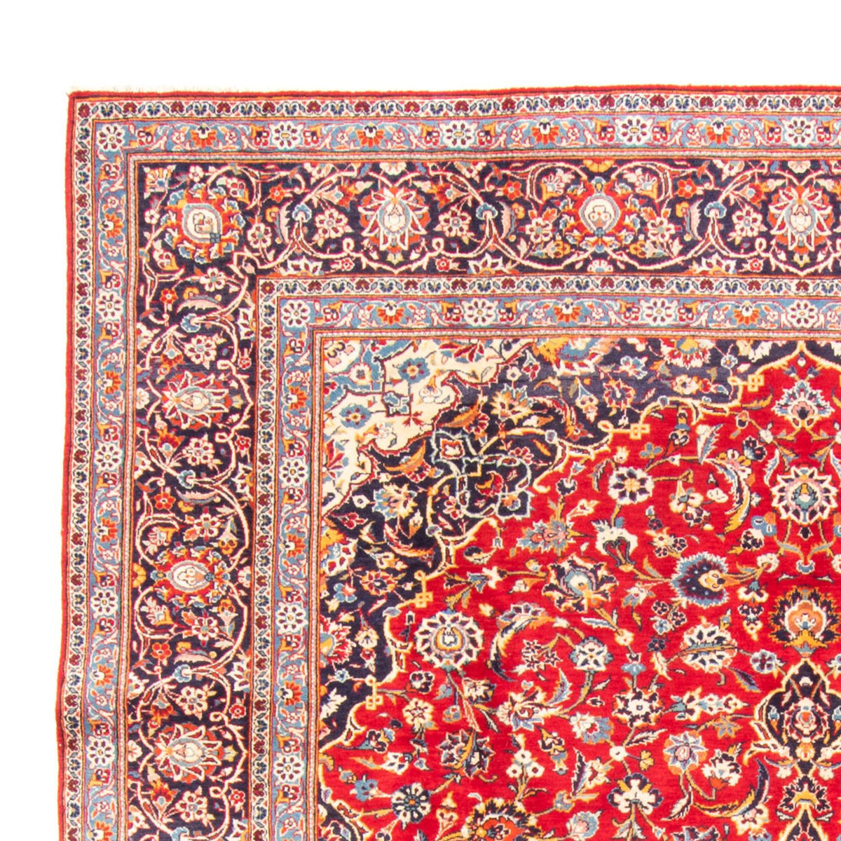 Perser Rug - Keshan - 359 x 260 cm - red