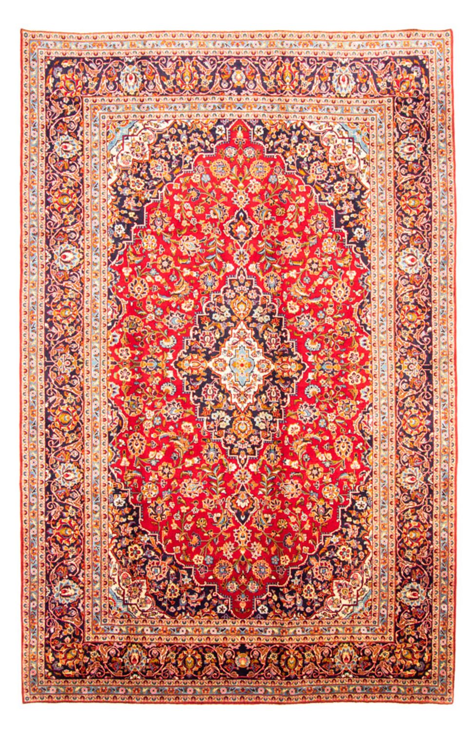 Perser Rug - Keshan - 380 x 248 cm - red