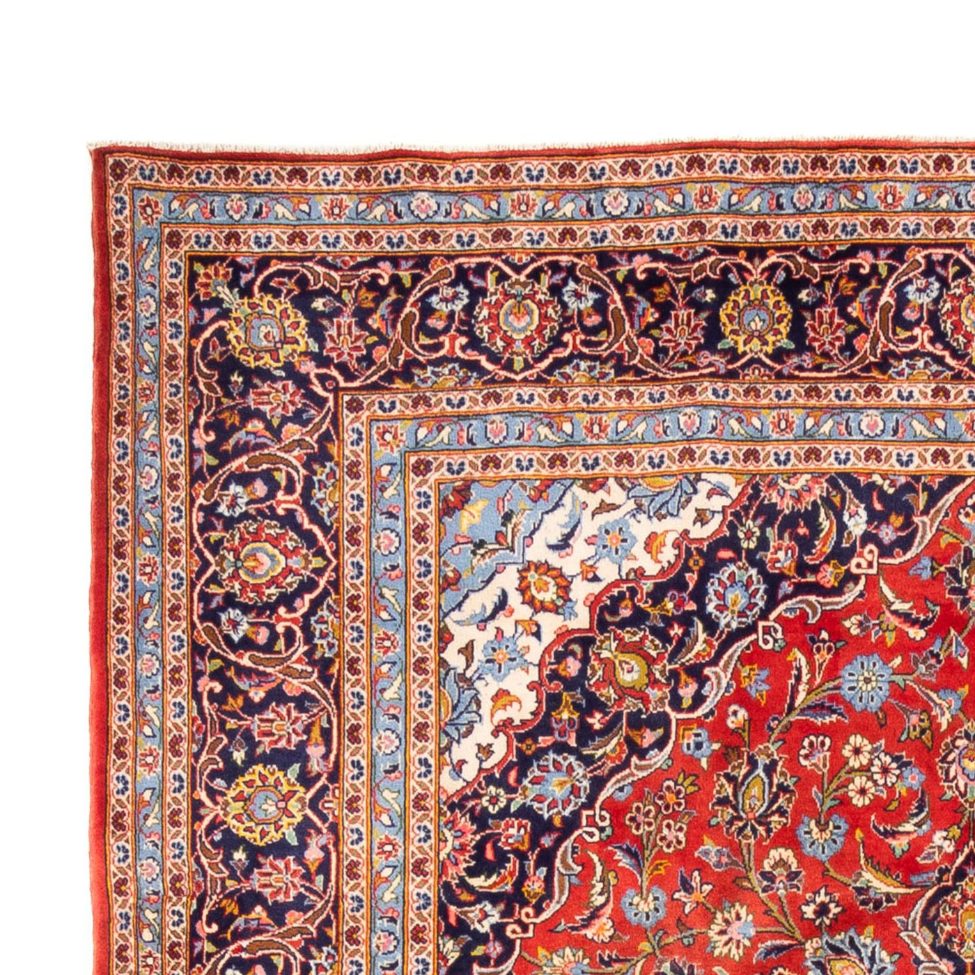 Keshan Teppich 380x248cm - Perserteppich