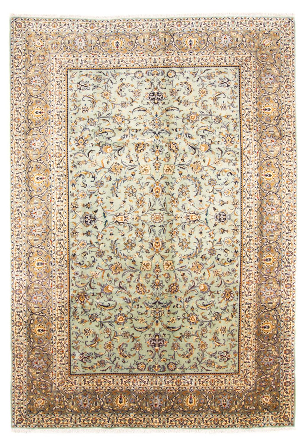 Perser Rug - Keshan - 356 x 265 cm - beige