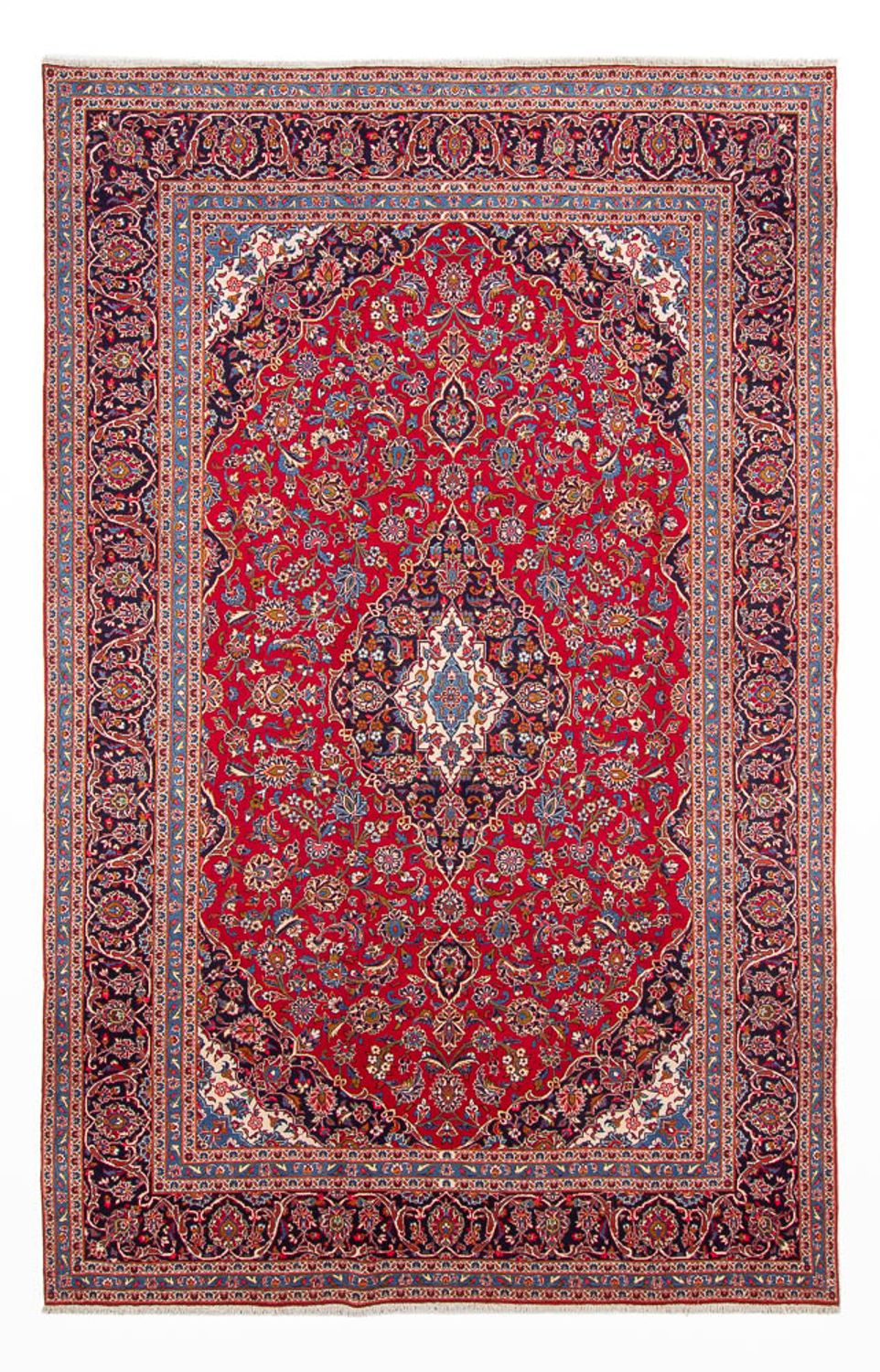 Perser Rug - Keshan - 378 x 250 cm - red