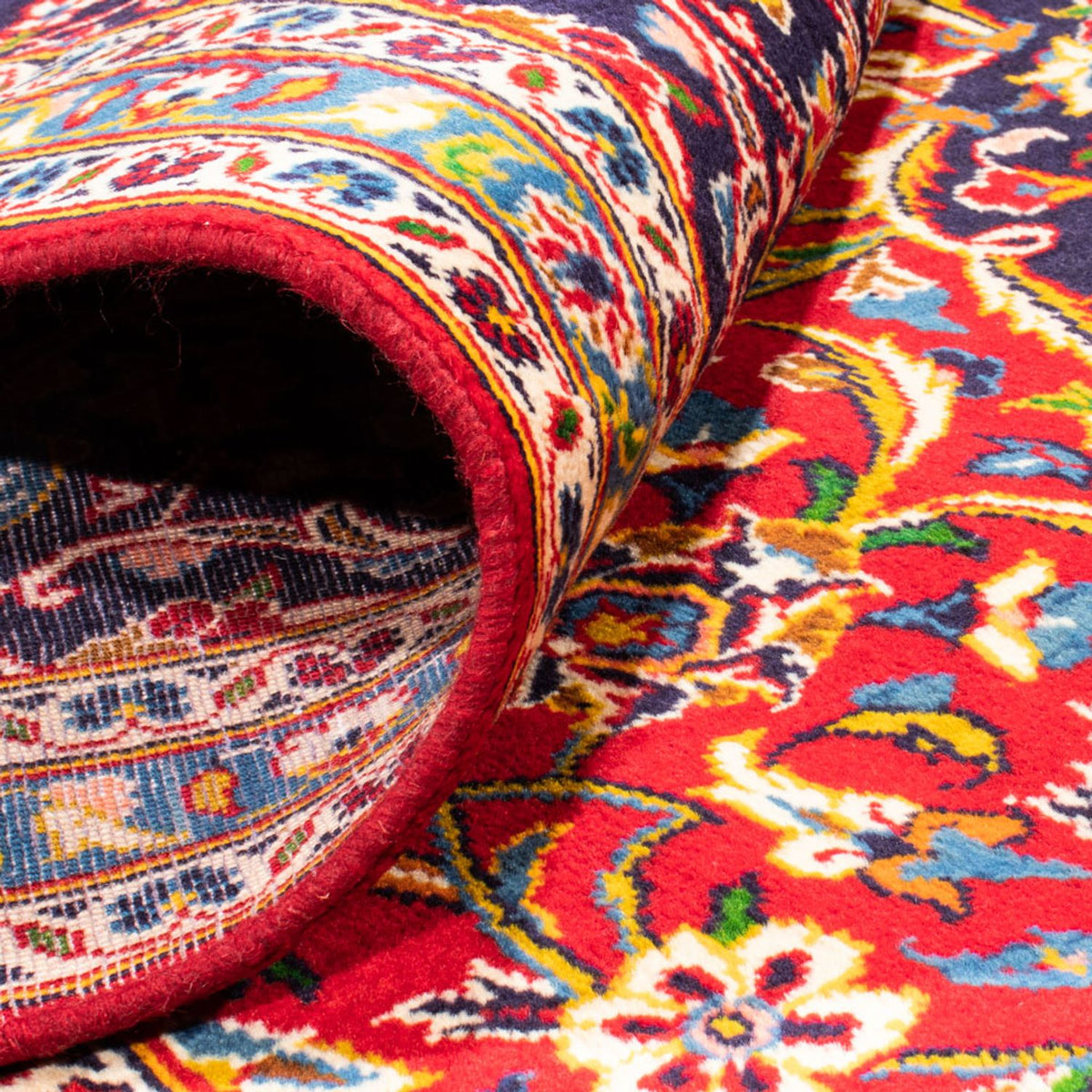 Perser Rug - Keshan - 364 x 260 cm - red