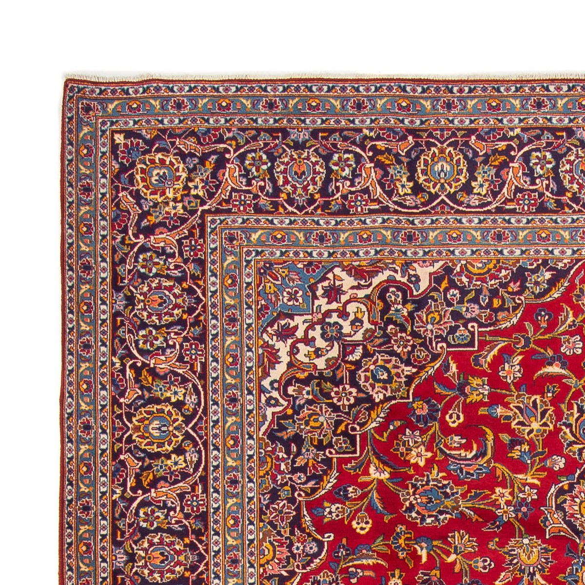 Perser Rug - Keshan - 365 x 260 cm - red
