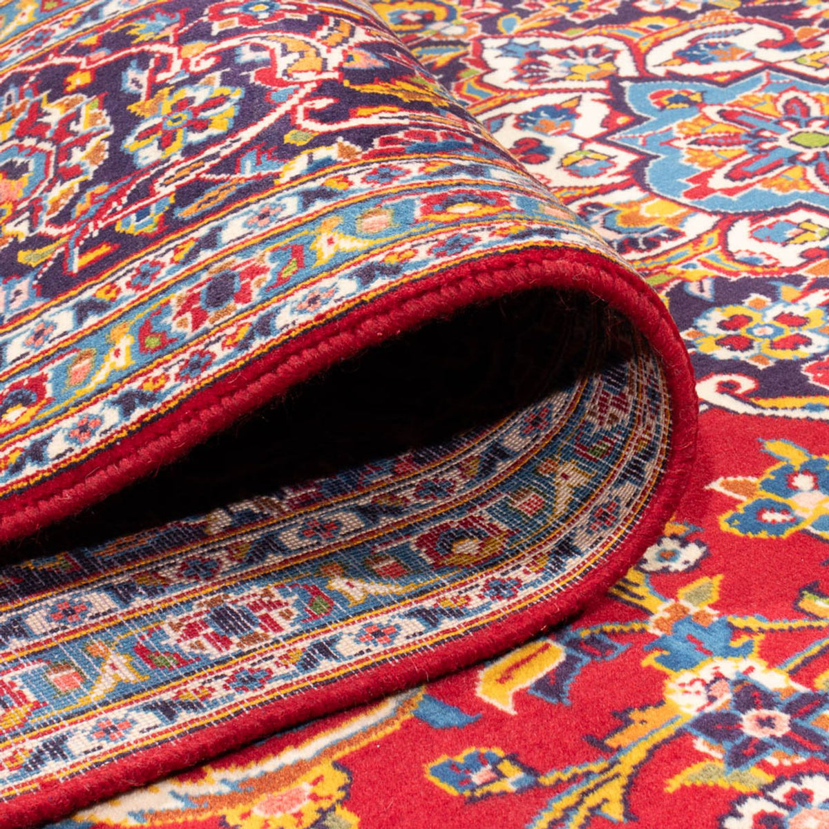 Perser Rug - Keshan - 365 x 260 cm - red