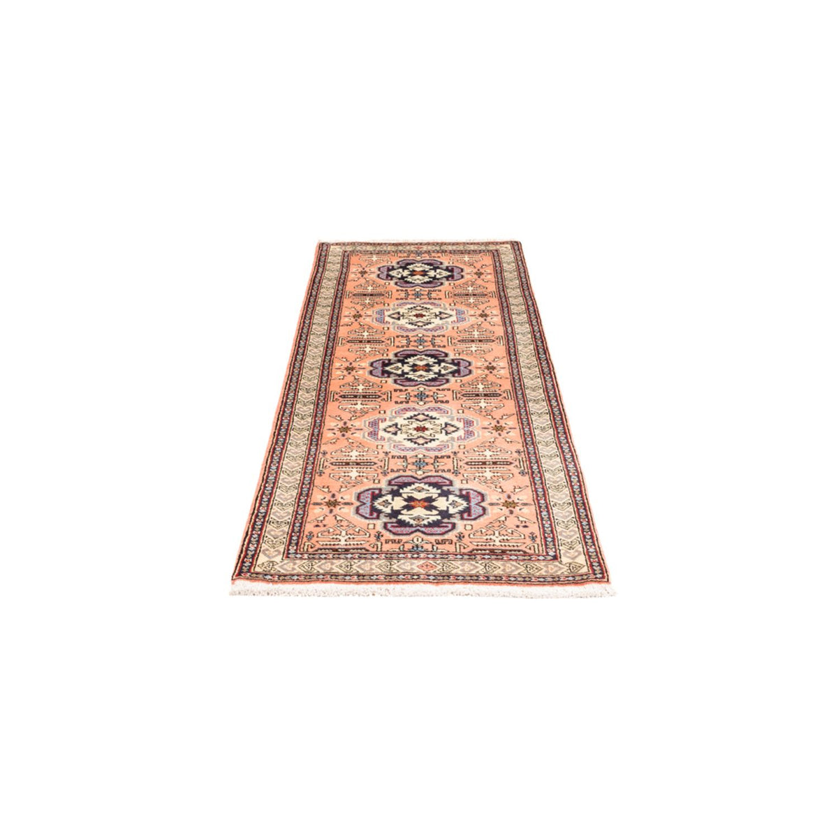 Runner Perser Rug - Nomadic - 185 x 64 cm - salmon