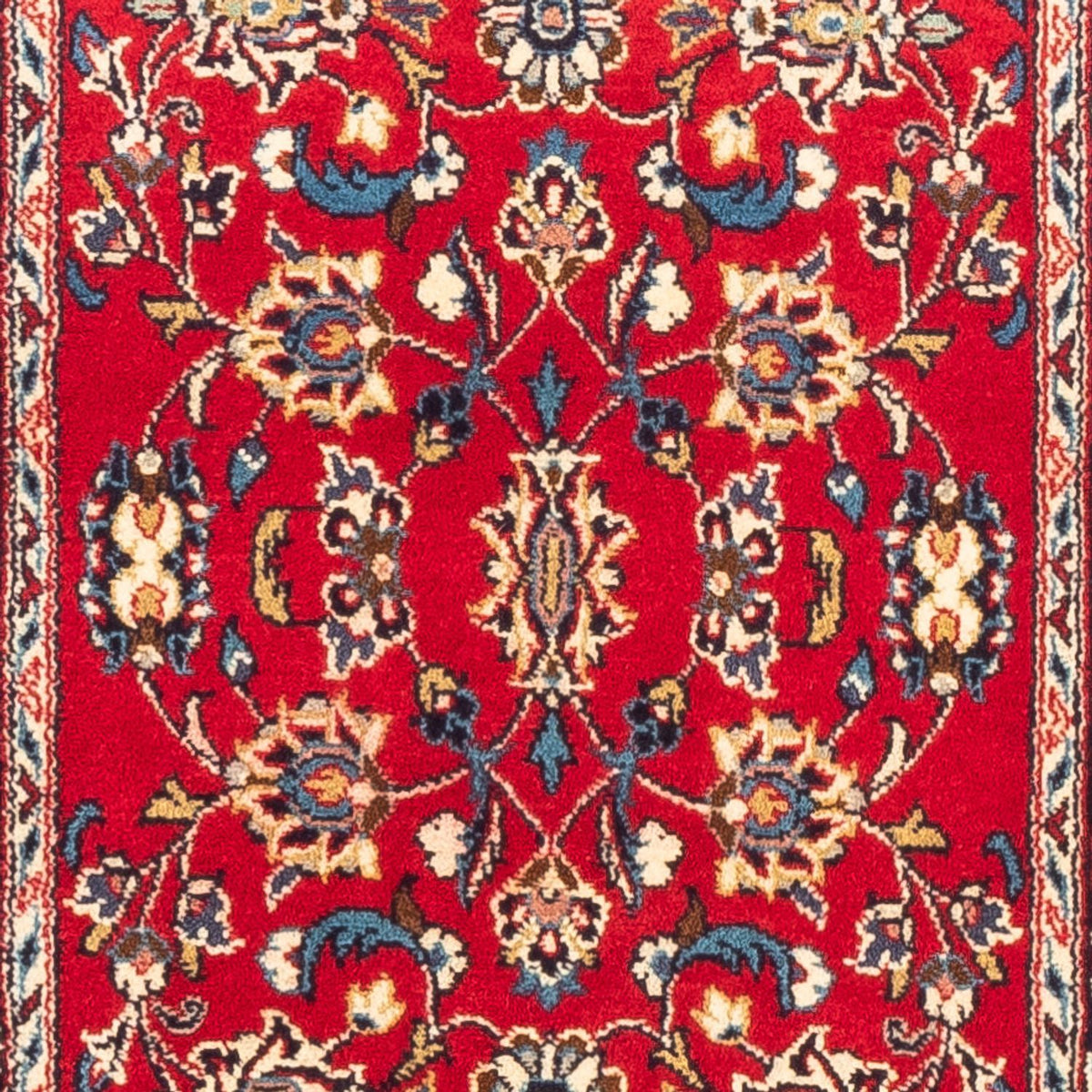 Runner Perser Rug - Keshan - 190 x 67 cm - red