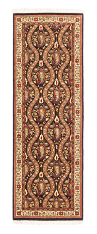 Runner Perser Rug - Ghom - 160 x 53 cm - dark blue