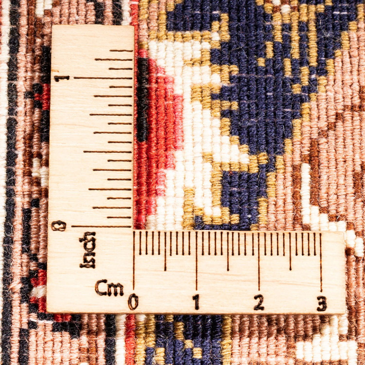 Runner Perser Rug - Ghom - 160 x 53 cm - dark blue