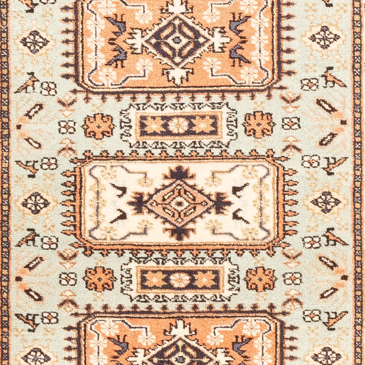 Runner Perser Rug - Nomadic - 188 x 66 cm - light green