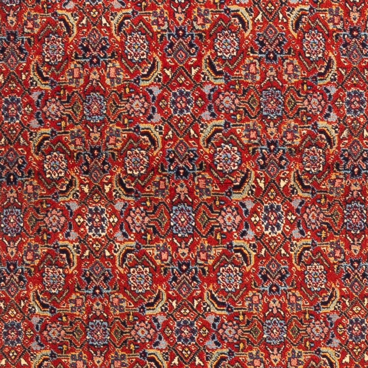 Runner Perser Rug - Tabriz - 209 x 95 cm - red