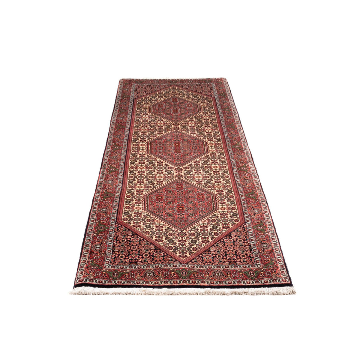 Runner Perser Rug - Bidjar - 225 x 80 cm - cream