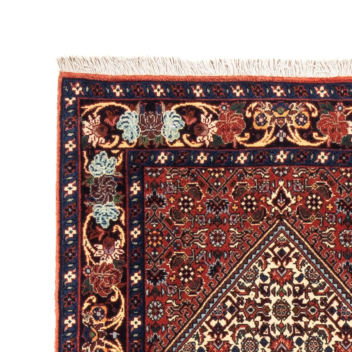 Runner Perser Rug - Bidjar - 214 x 62 cm - red