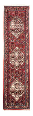 Runner Perser Rug - Bidjar - 228 x 61 cm - red