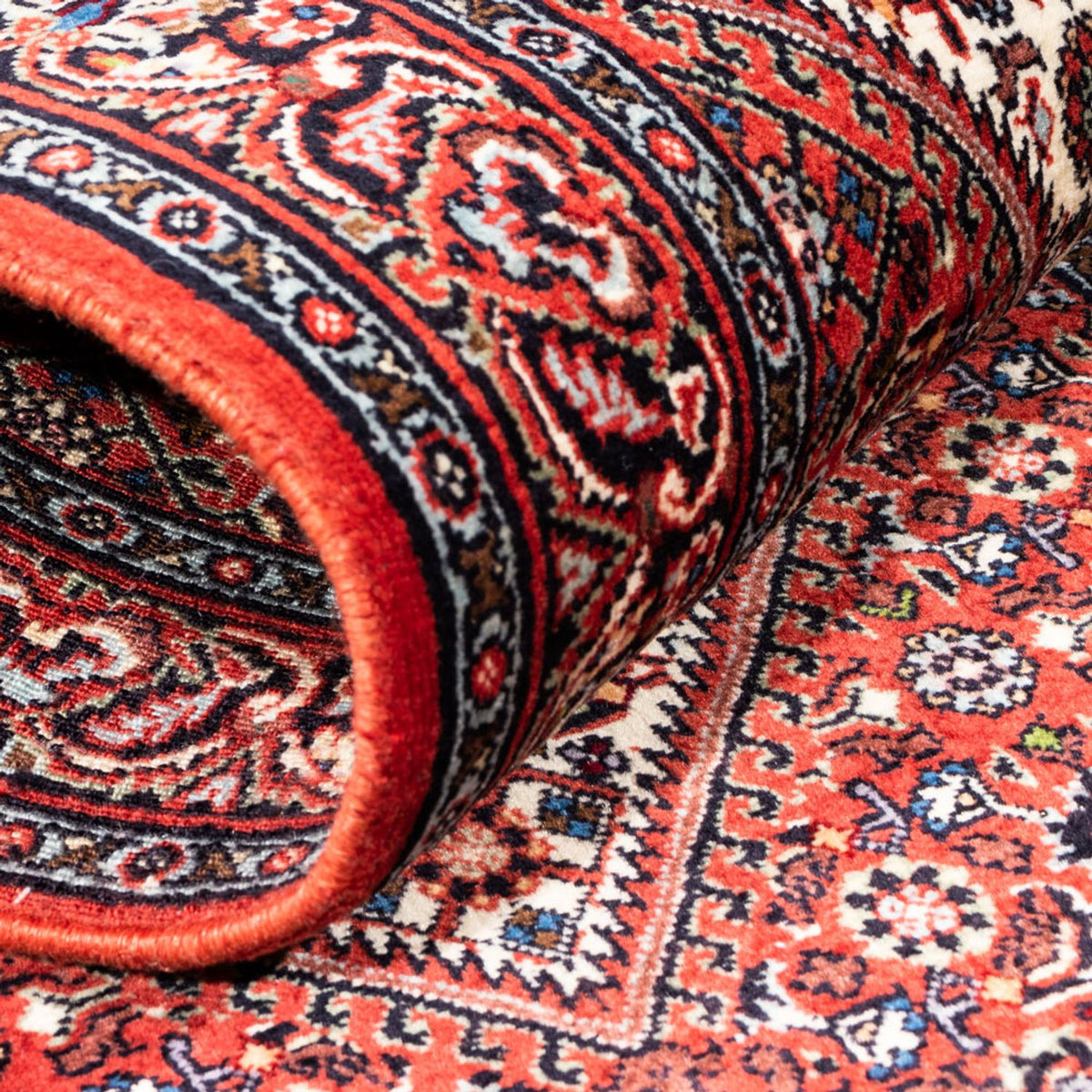 Runner Perser Rug - Bidjar - 228 x 61 cm - red