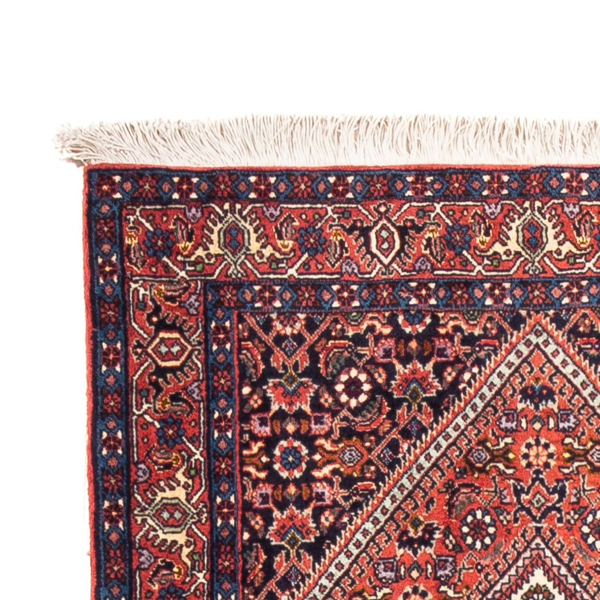 Runner Perser Rug - Bidjar - 226 x 77 cm - red