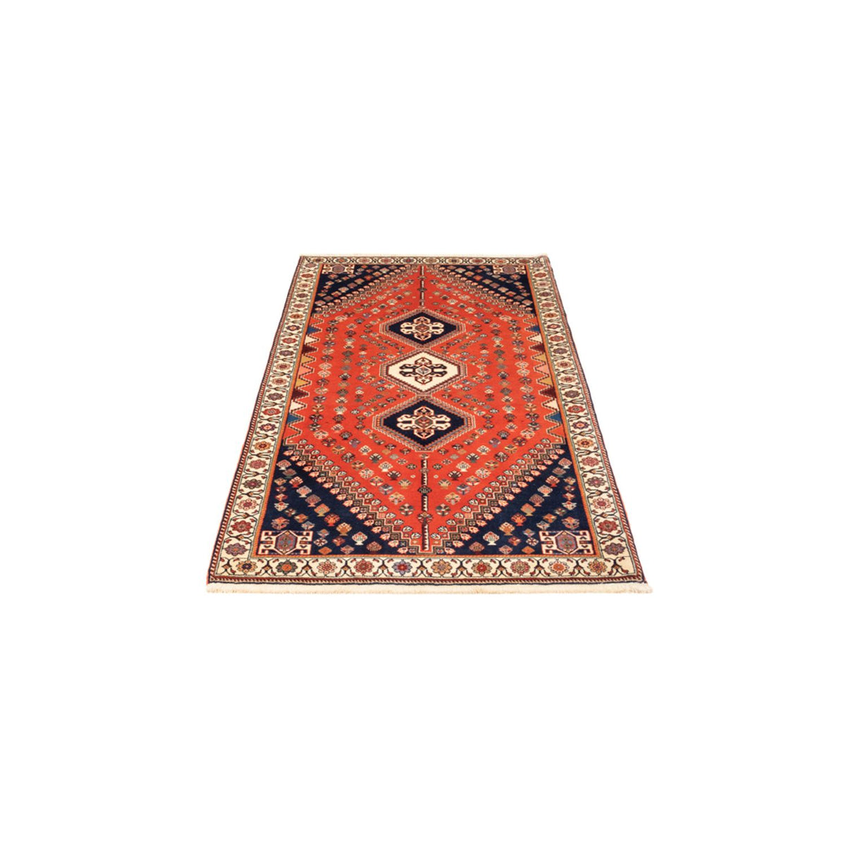 Runner Gabbeh Rug - Kashkuli Perser - 200 x 85 cm - red