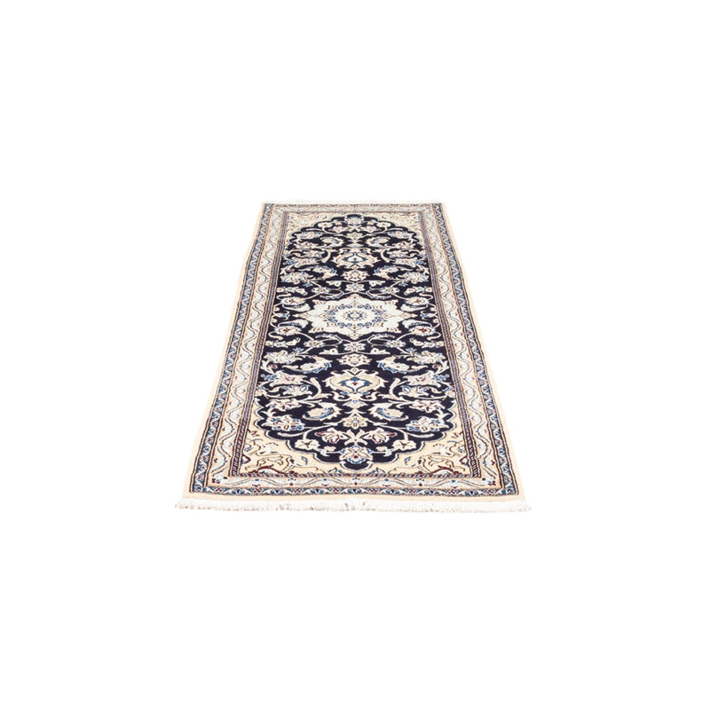 Runner Perser Rug - Nain - 190 x 68 cm - dark blue