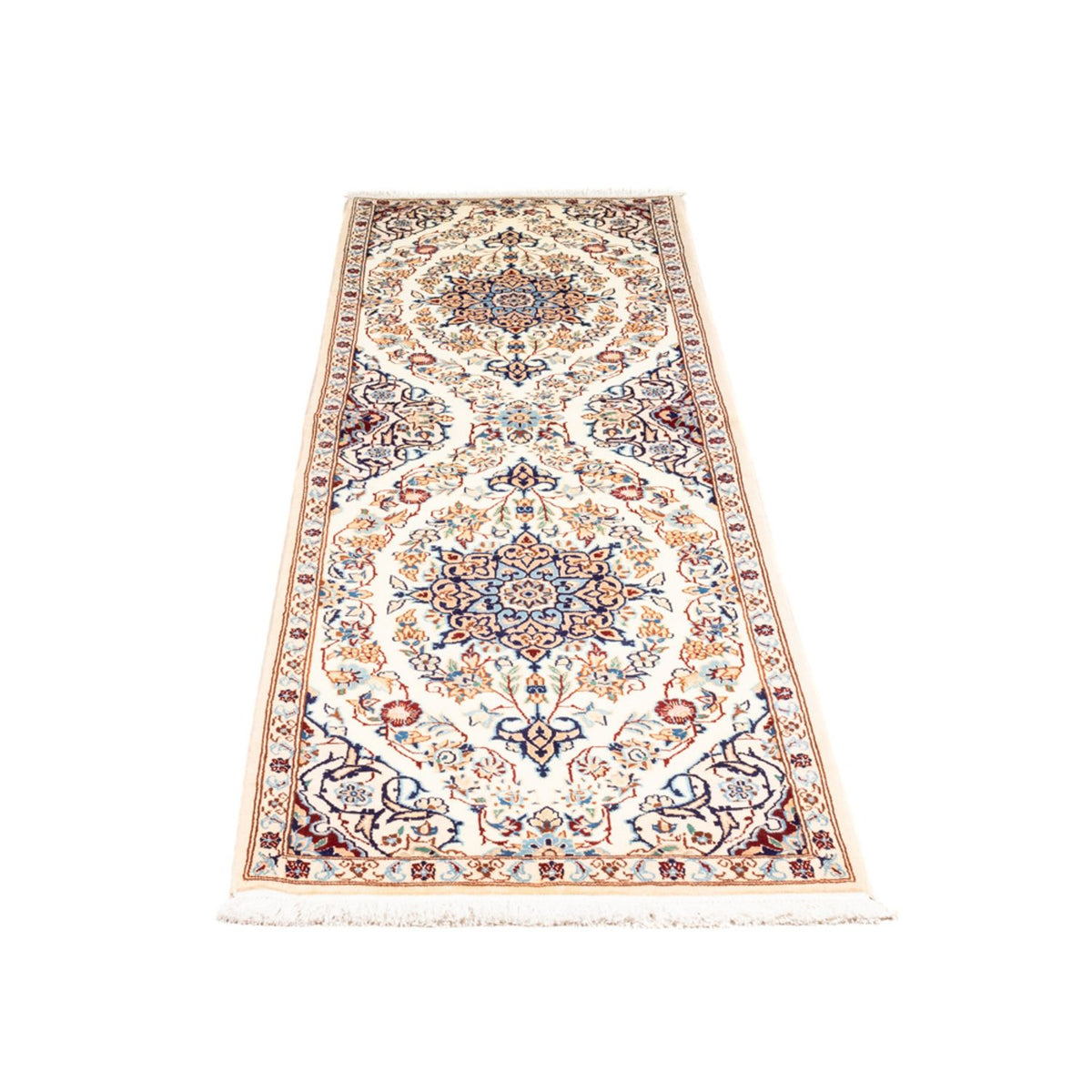 Runner Perser Rug - Nain - Royal - 212 x 60 cm - cream