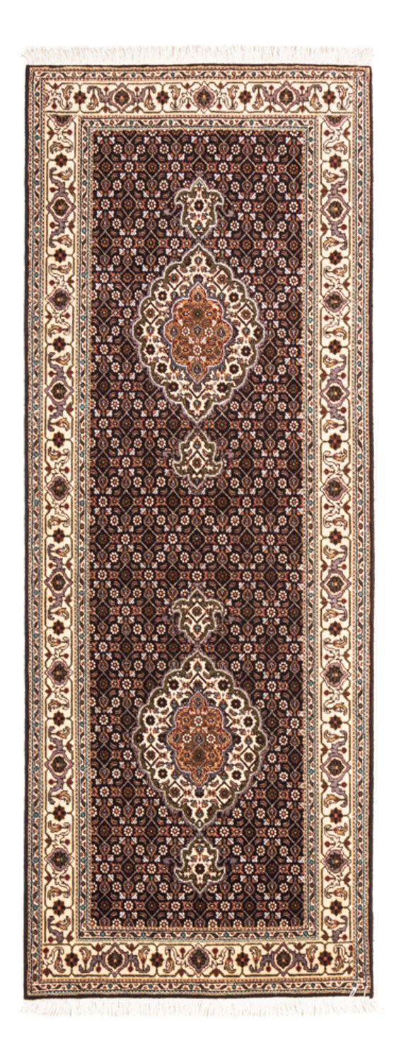 Runner Perser Rug - Tabriz - Royal - 195 x 75 cm - dark blue