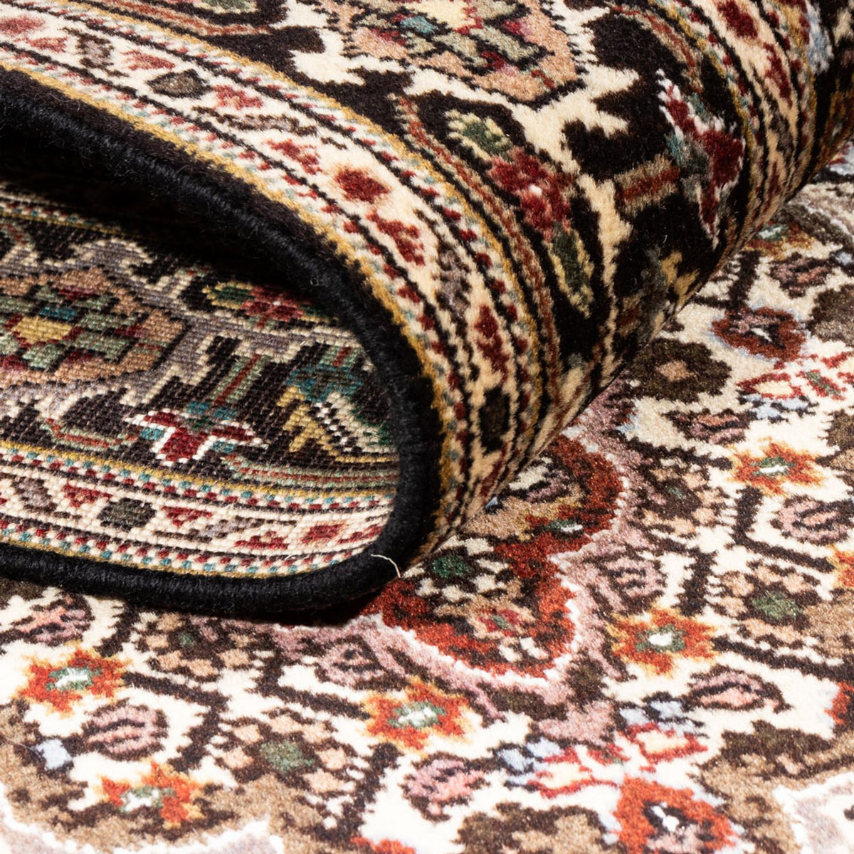 Runner Perser Rug - Tabriz - Royal - 196 x 75 cm - dark blue