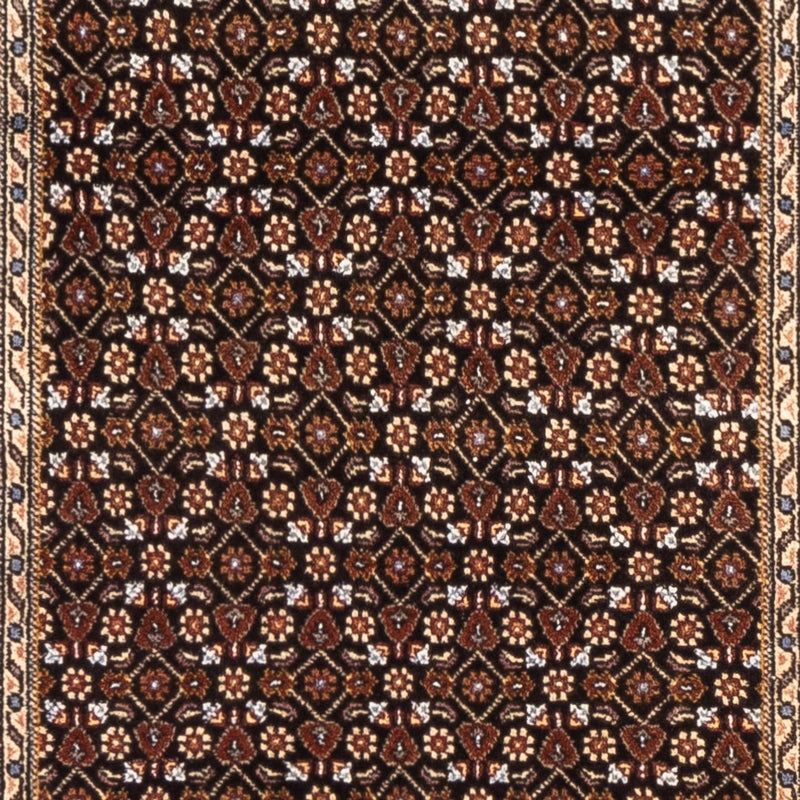 Runner Perser Rug - Tabriz - Royal - 196 x 80 cm - dark blue
