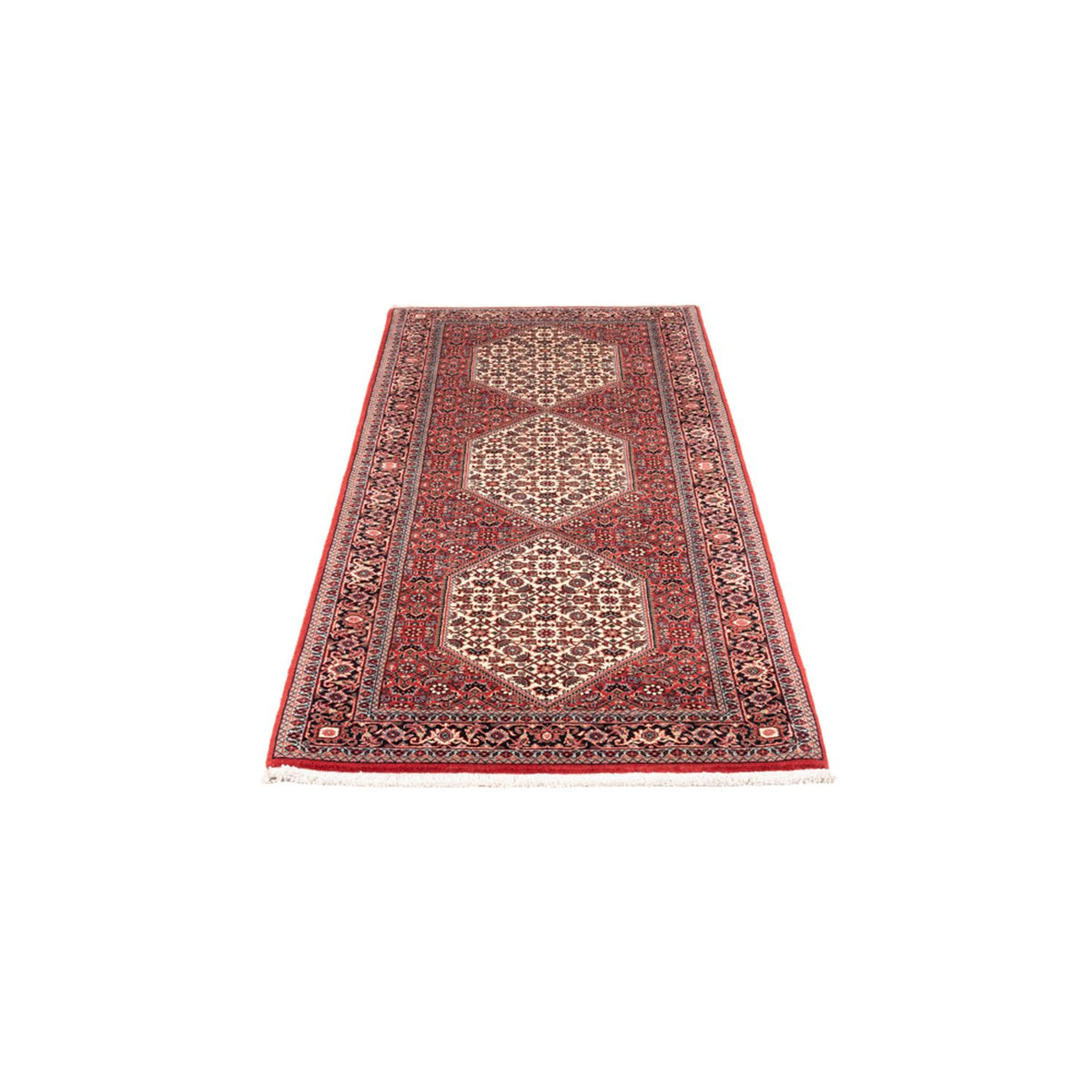 Runner Perser Rug - Bidjar - 196 x 80 cm - red