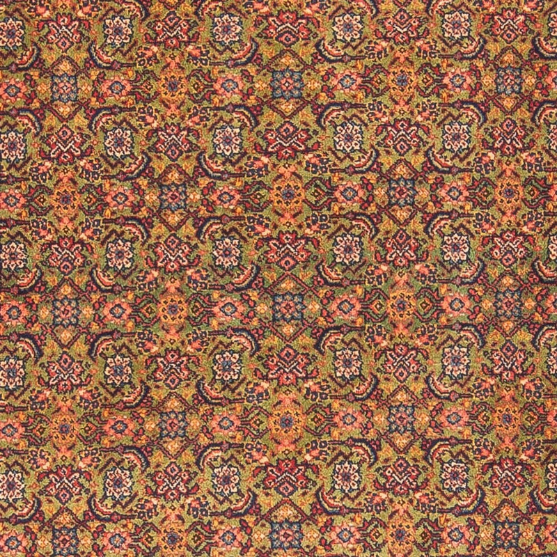 Runner Perser Rug - Tabriz - Royal - 377 x 100 cm - light green