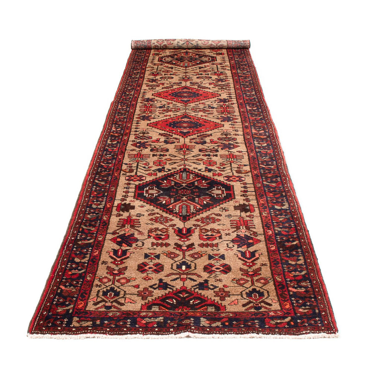Runner Perser Rug - Nomadic - 405 x 100 cm - beige