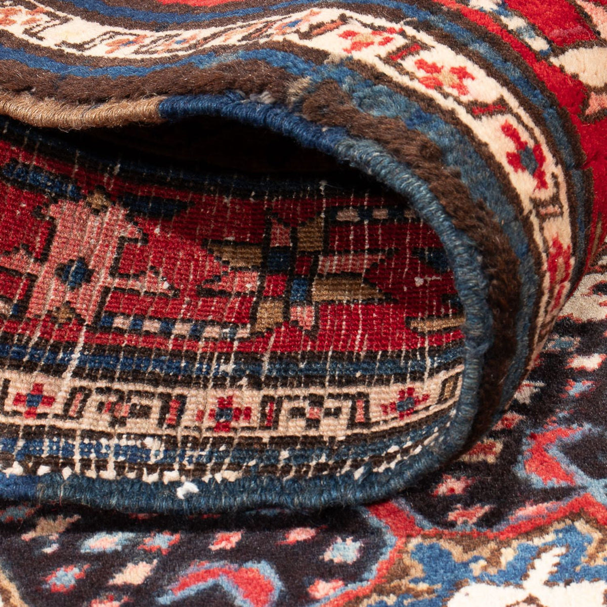 Runner Perser Rug - Nomadic - 382 x 107 cm - dark blue