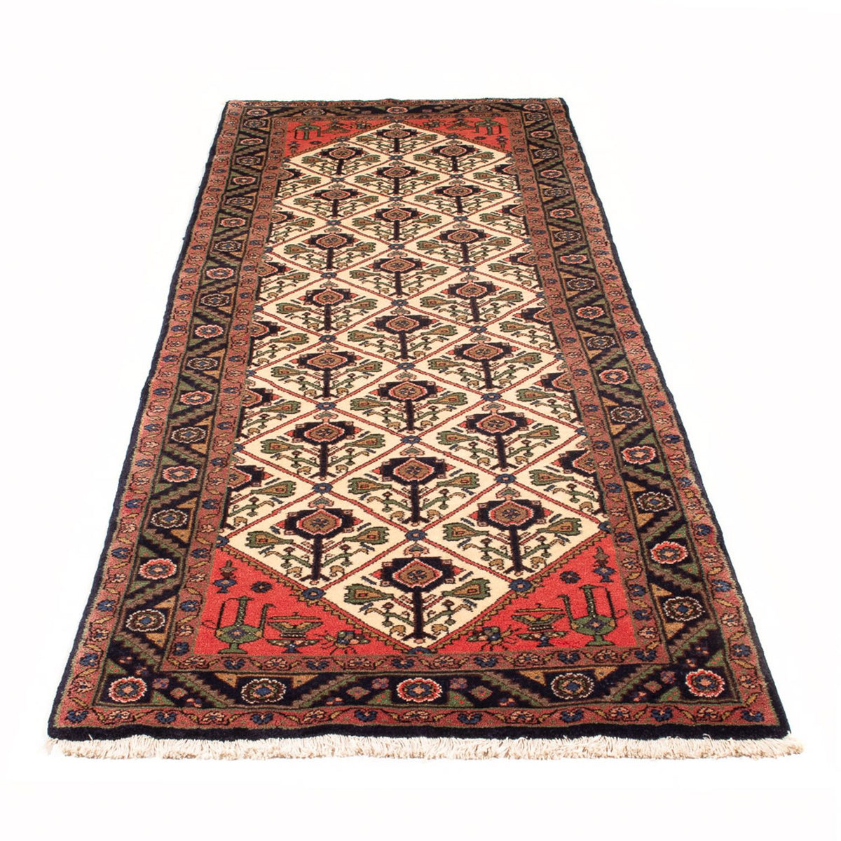 Runner Perser Rug - Nomadic - 283 x 94 cm - cream