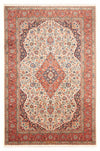 Sarouk Rug 200x306cm - Persian Rugs - Rectangle / Cream / 200 x 306 cm Rectangle