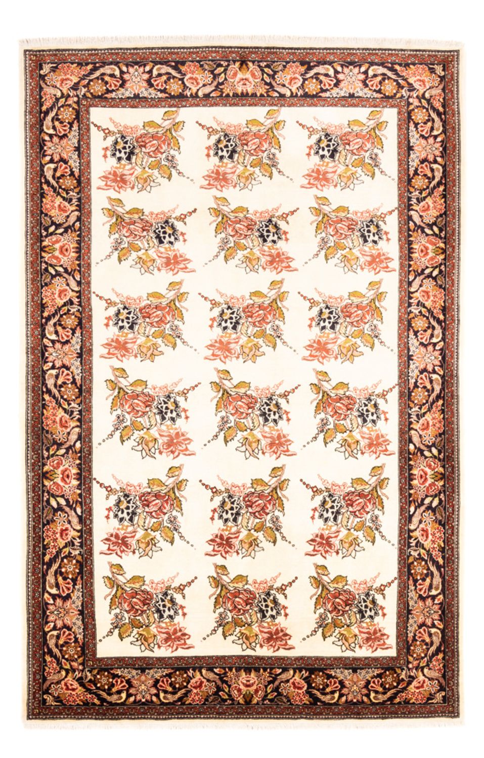 Perser Rug - Ghom - 258 x 166 cm - cream