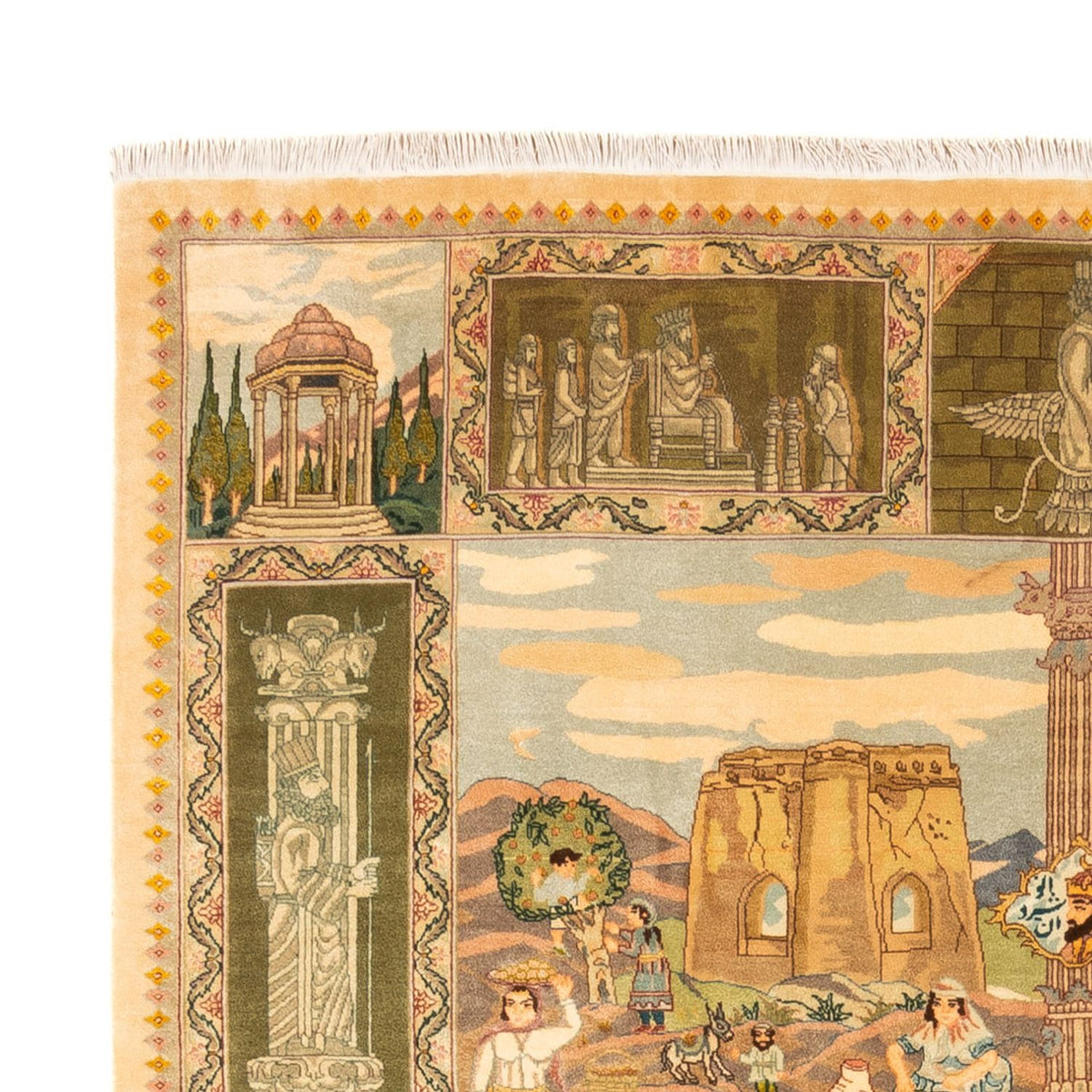 Perser Rug - Tabriz - Royal - 263 x 175 cm - multicolored