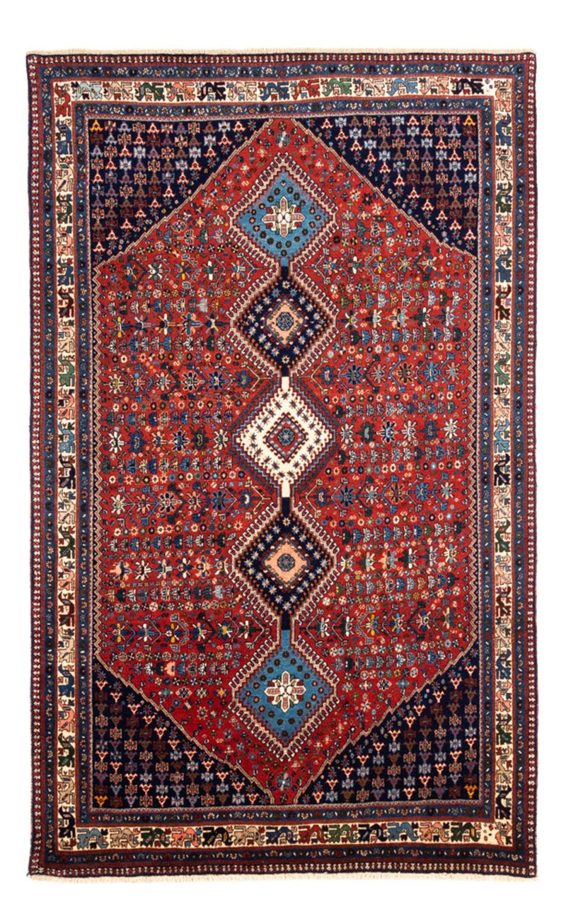 Perser Rug - Nomadic - 250 x 152 cm - red