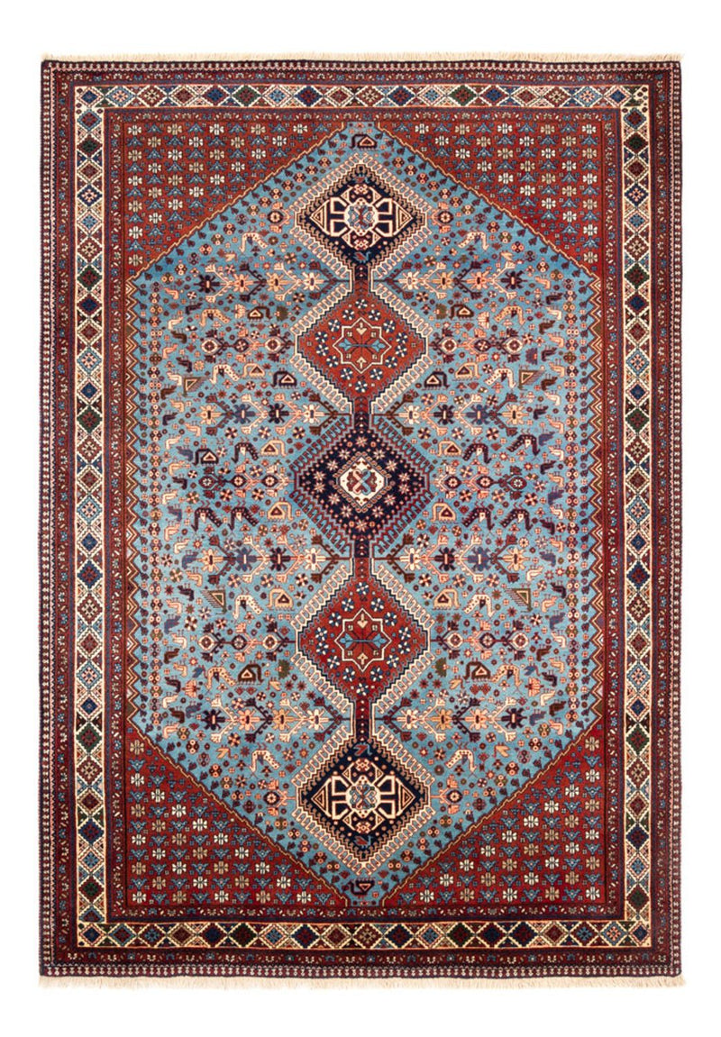 Perser Rug - Nomadic - 253 x 172 cm - light blue